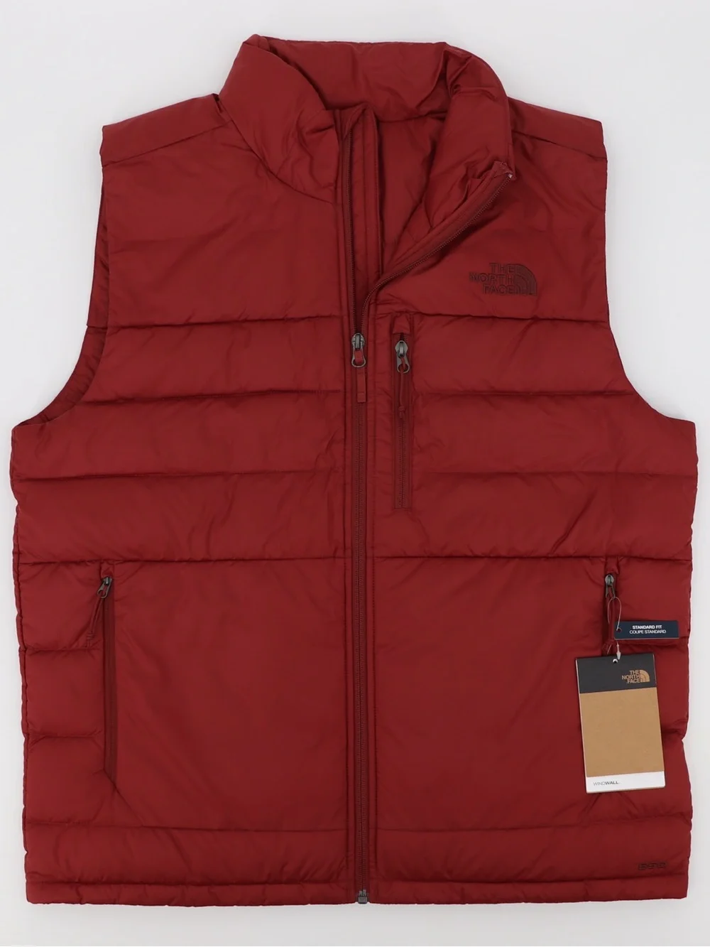 The North Face Men’s Aconcagua 2 XL Down Vest Brick House Red New Authentic